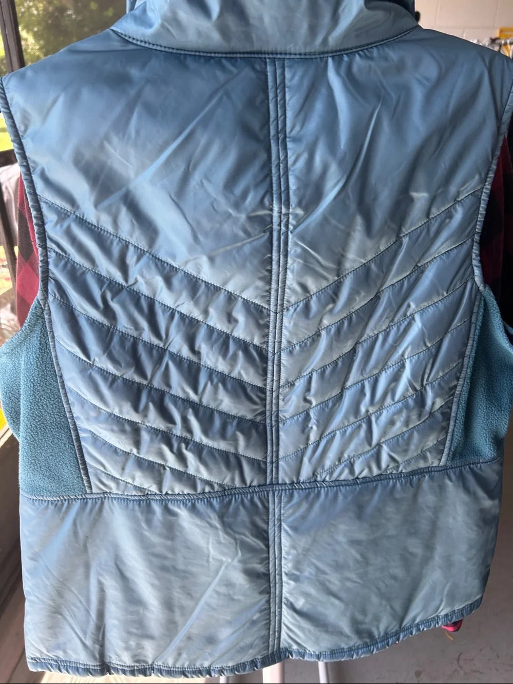 Reel Legends Light Blue Quilted Puffer Vest